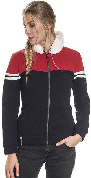 Skidress Cent-Trois - felpa in pile - donna Dark Blue/Red L