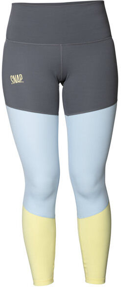 Snap Three Colored - pantaloni arrampicata - donna Grey/Blue/Yellow L