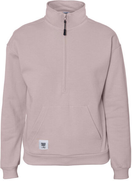 Snap Zip Up - felpa - donna Pink M