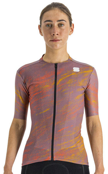 Sportful Cliff Supergiara W - maglia ciclismo - donna Purple/Red/Orange M