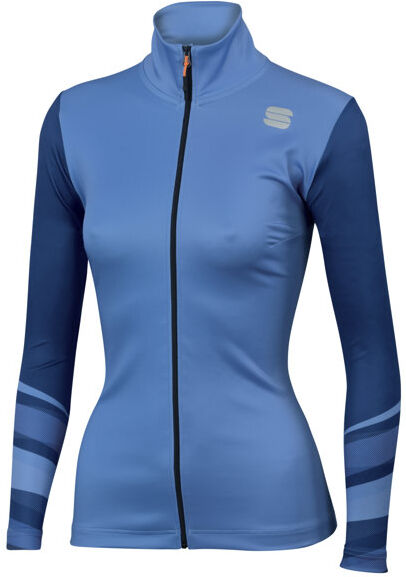 Sportful Rythmo W - giacca sci da fondo - donna Light Blue L