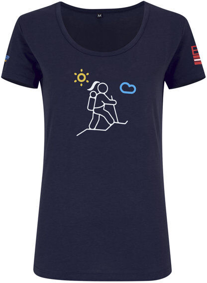 Sportler E5 - T-shirt - donna Dark Blue 2XL