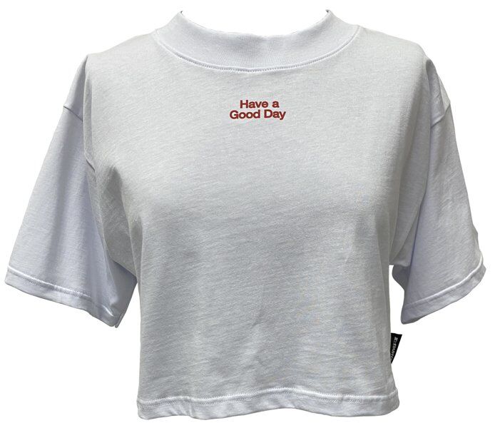 Starter T_S Crop SS - T-shirt - donna Grey M