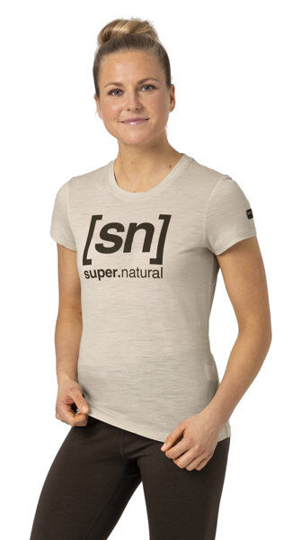 Super.Natural W Essential I.D - T-shirt - donna Light Beige XL