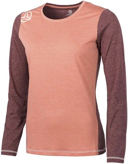 Ternua Krodi Ls W - maglia a maniche lunghe - donna Orange/Red XL