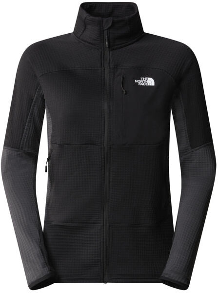 The North Face W Stormgap Powergrid Hoodie - felpa in pile - donna Black/Grey M