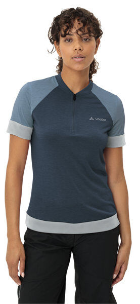 Vaude Altissimo Q-Zip Shirt W - maglia ciclismo - donna Blue I44 D40