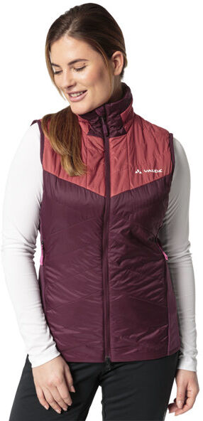 Vaude Sesvenna IV W- gilet sci alpinismo - donna Dark Red/Red I44 D40