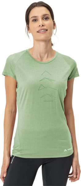 Vaude Tekoa Wool - T-shirt- donna Light Green 36