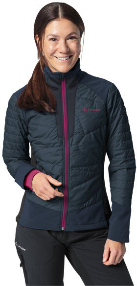 Vaude W Minaki III - giacca ciclismo - donna Dark Blue/Pink I40 D36