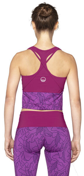 Wild Country Session AOP - reggiseno sportivo basso sostegno - donna Violet I44 D38