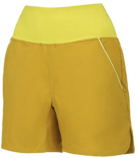 Wild Country Session W - pantaloni corti arrampicata - donna Yellow XS