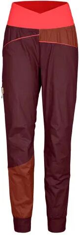 Ortovox Pantaloni valbon, pantaloni arrampicata donna winetasting xs