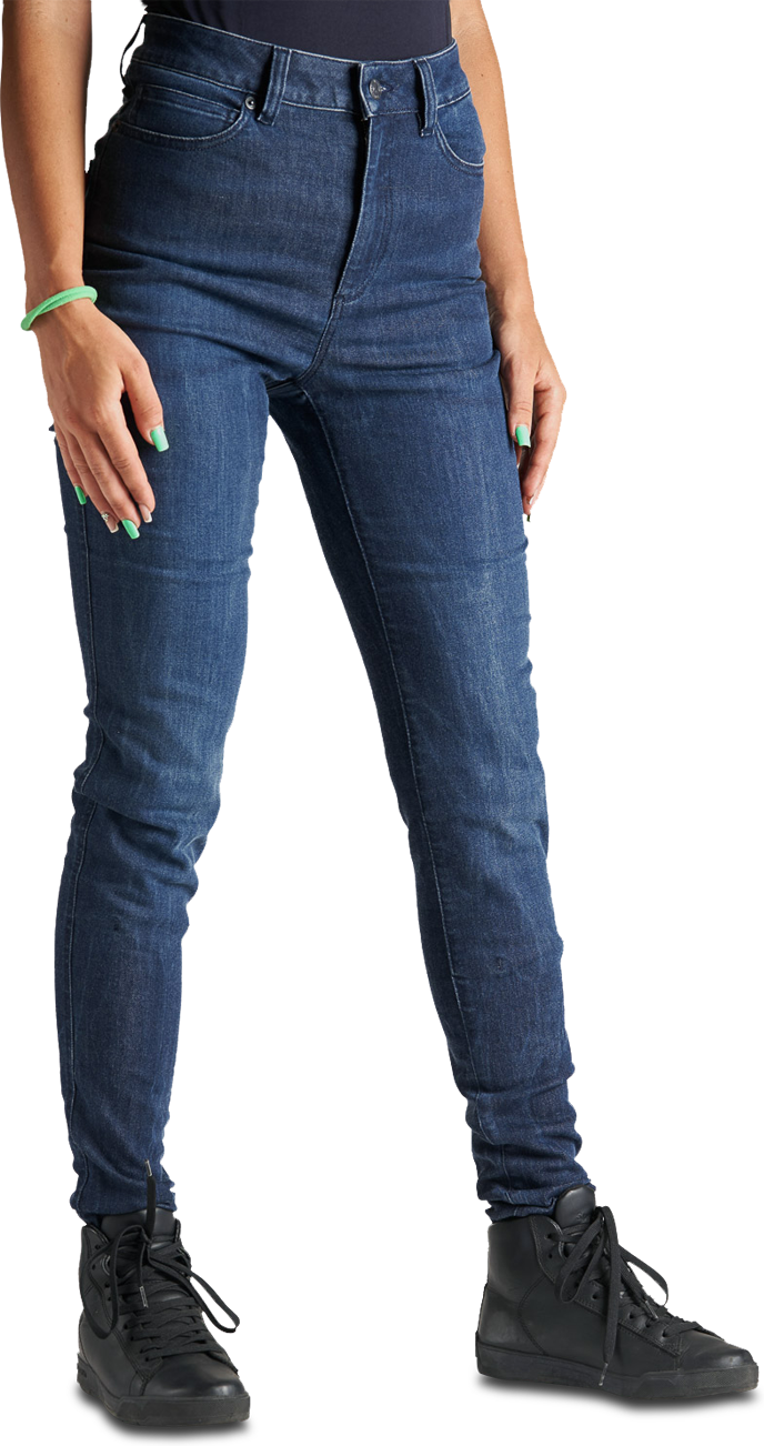 Pando Moto Jeans Moto Donna  Kusari Cor 02 Blu