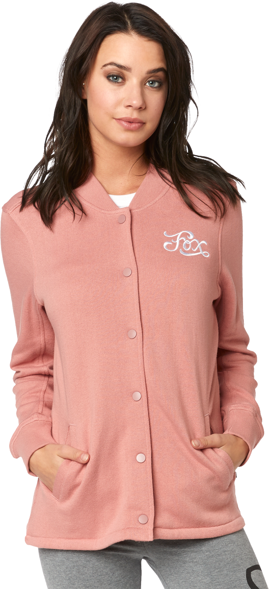 FOX Cardigan Donna  Racing Five Flags BLSH