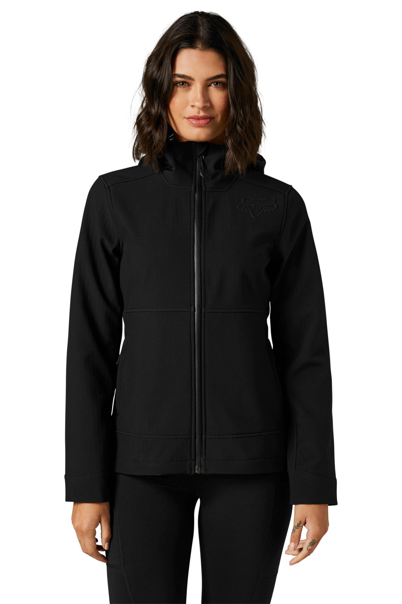 FOX Giacca Donna  Racing Pit Softshell Nera