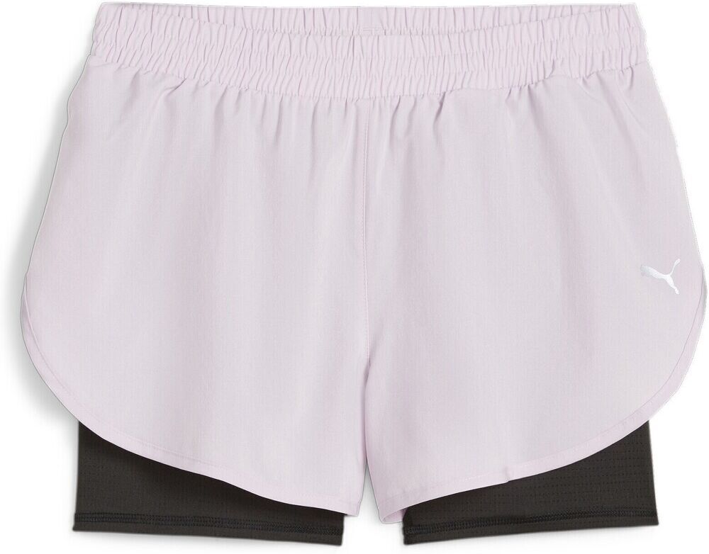 Puma Pantaloncini 2 In 1 Favorite 3" - Donna - Xs;s;l;m - Nero