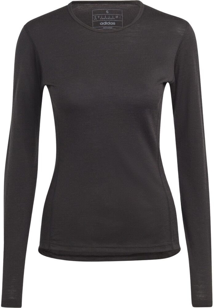 adidas T-Shirt Merino Xperior 200 Baselayer - Donna - Xl;l - Nero