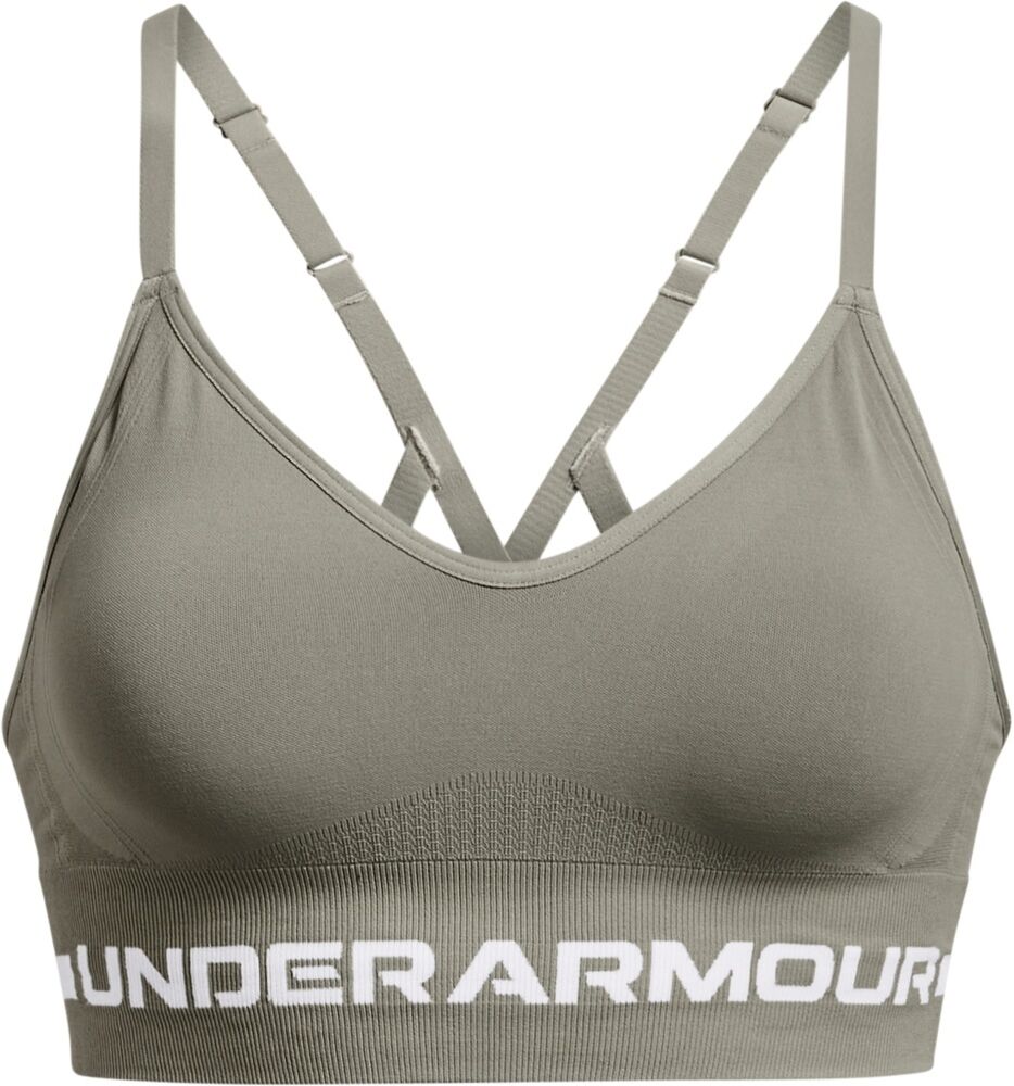 Under Armour Reggiseno A Supporto Leggero Seamless Long - Donna - Xs;s - Verde