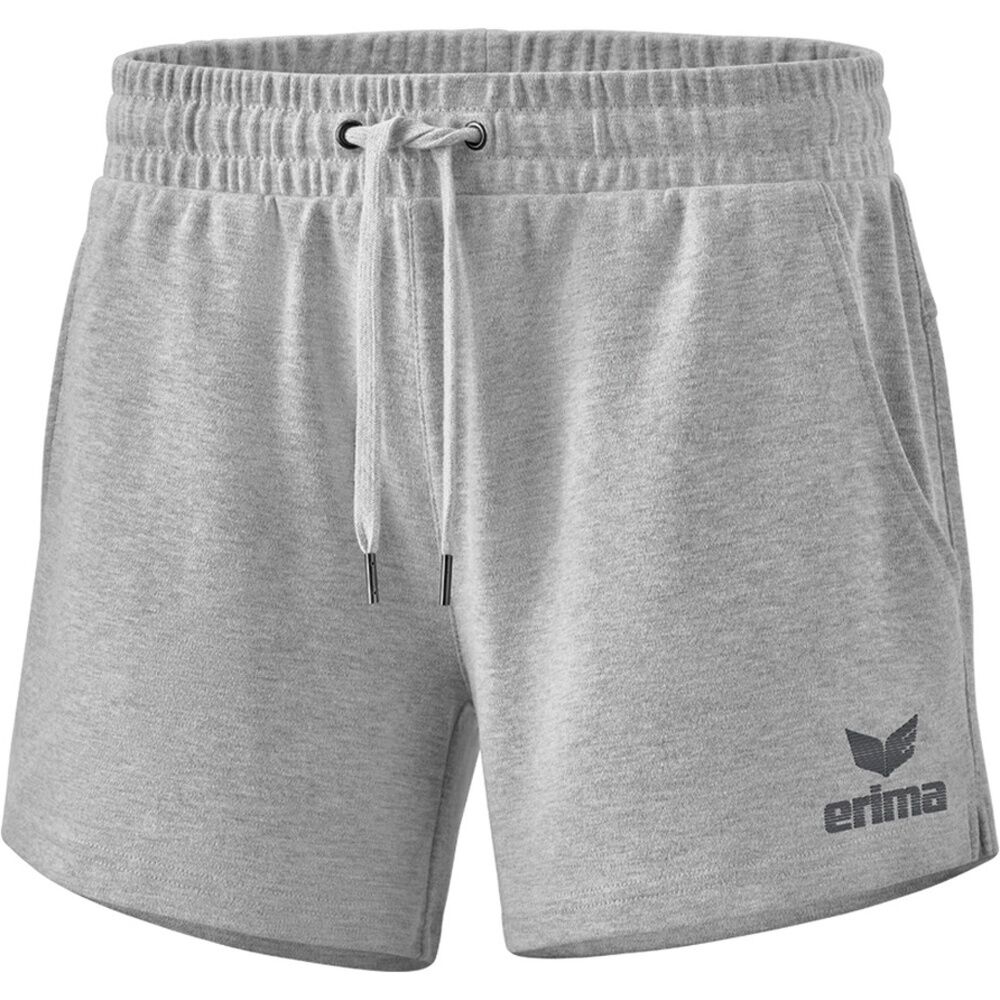Erima Essential Team Sweat Pantaloncini - Donna - 34;36;38;40;42;44 - Grigio