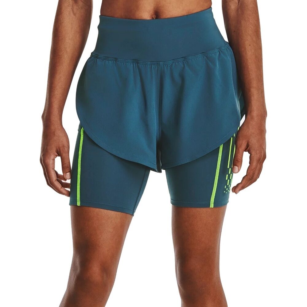 Under Armour Pantaloncini Run Anywhere - Donna - S;m;l;xs - Blu