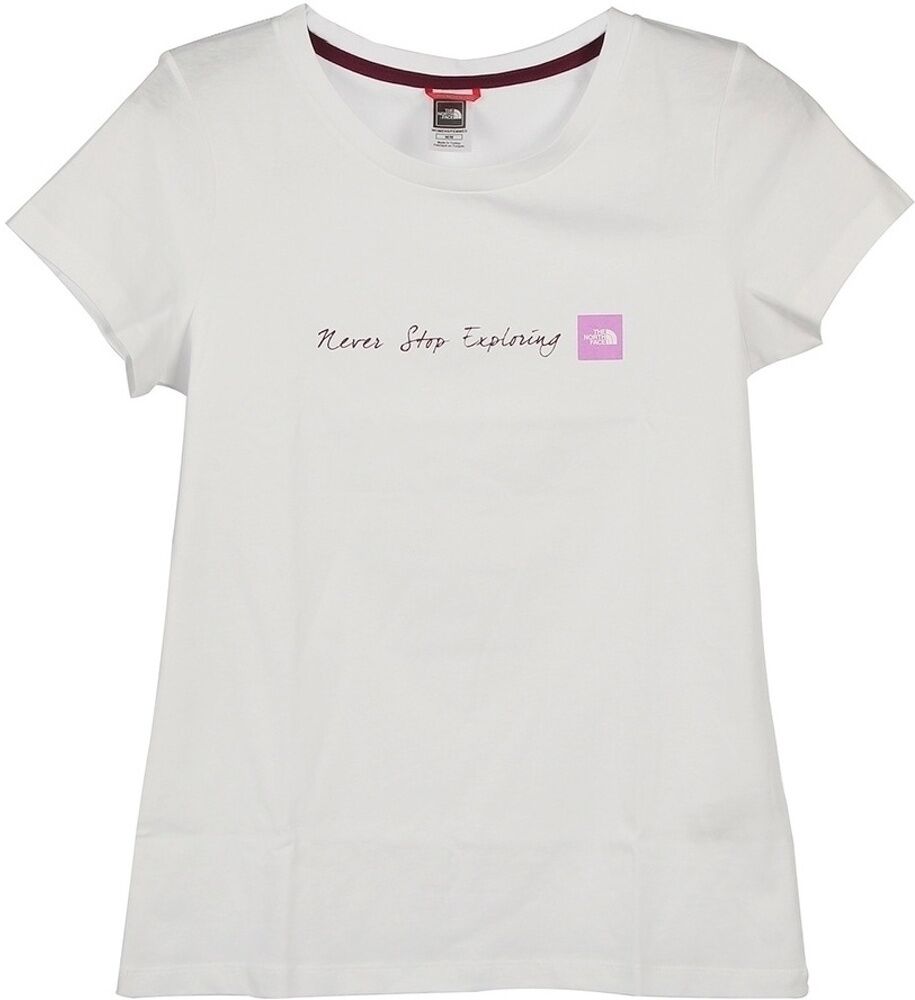 The North Face W Neverstopexploring Tee Eu - Donna - S;l;xl - Bianco