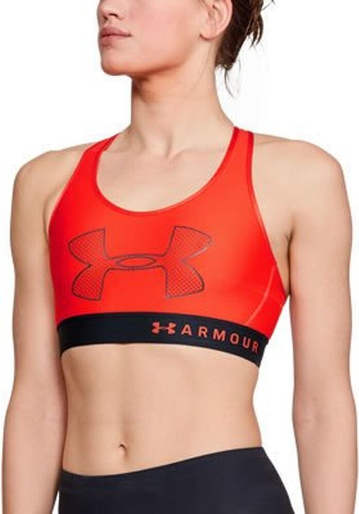 Under Armour Reggiseno Graphic - Donna - S;l - Rosso