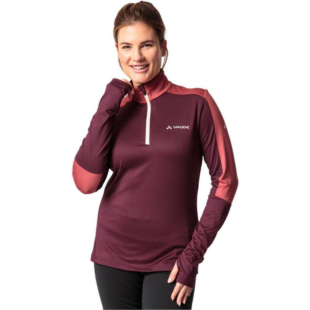 Vaude Livigno Halfzip 2 - Donna - 38;36 - Nero