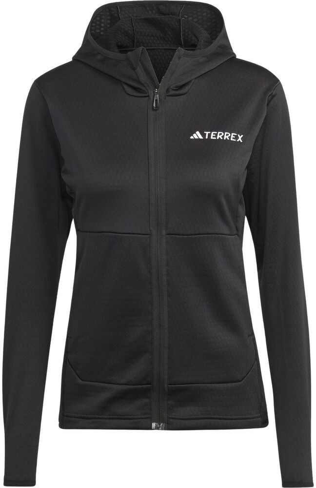 adidas Giacca Con Cappuccio Fleece Leggera Terrex Xperior - Donna - L;s;m;xs - Nero