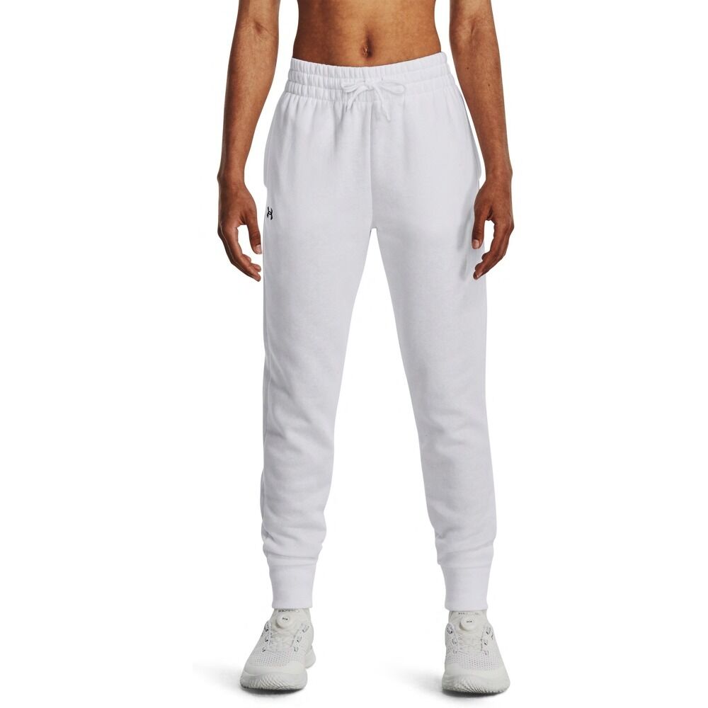 Under Armour Pantaloni Rival Fleece Joggers - Donna - M/l;s - Bianco