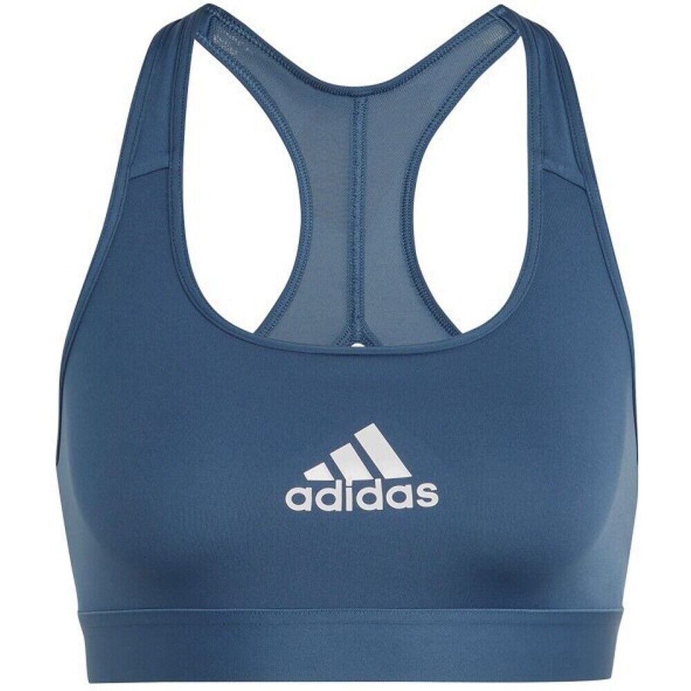 adidas Reggiseno sportivo Powerreact Training Medium-Support - Donna - L/dd;xs/dd - Indefinito