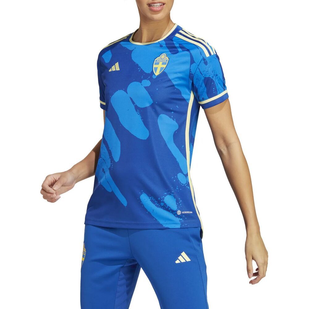 adidas Maglia Away 23 Women's Team Sweden - Donna - Xs;m;s;l - Blu