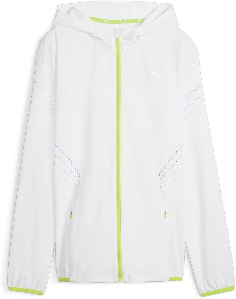 Puma Giacca Con Zip Con Cappuccio Run Ultraweave - Donna - Xs;s;2xl;xl;3xl;m;l - Bianco