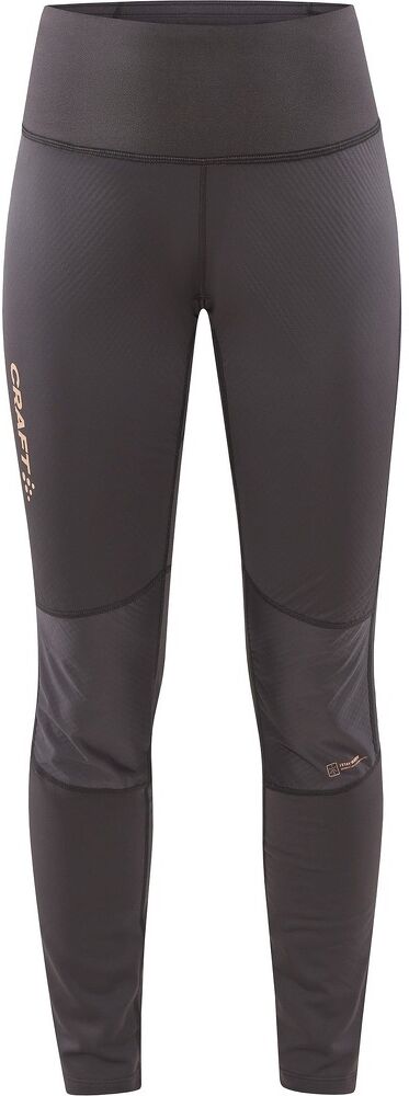 Craft Legging Chaud Adv Nordic Race - Donna - S;m - Grigio