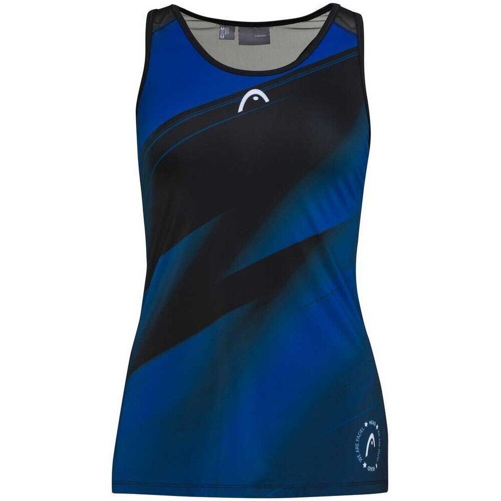 Head Play Tech Tank T-shirt da padel - Donna - Xs;l - Blu