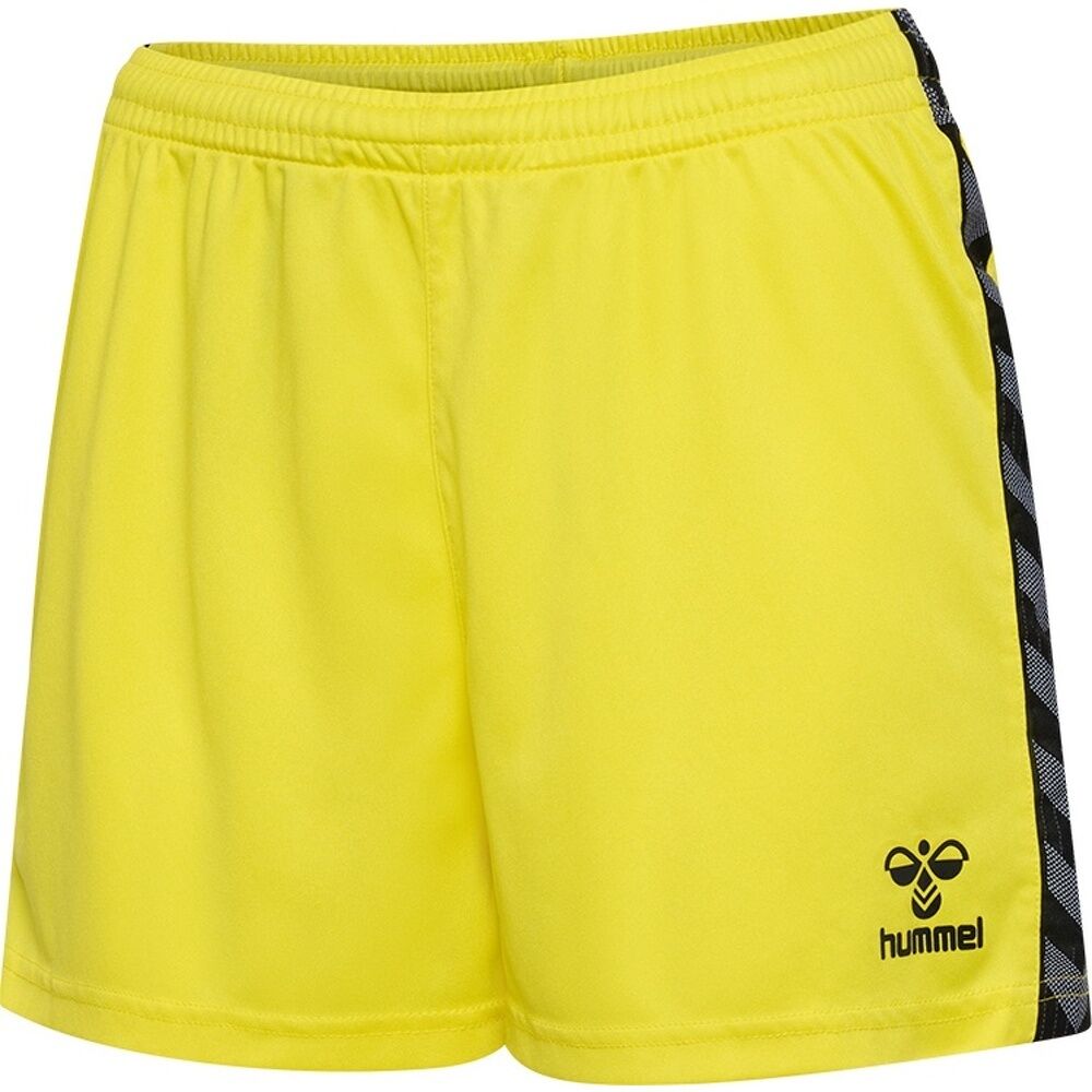 Hummel Hmlauthentic Pl Pantaloncini - Donna - Xs;l;m;s;xl;2xl - Giallo