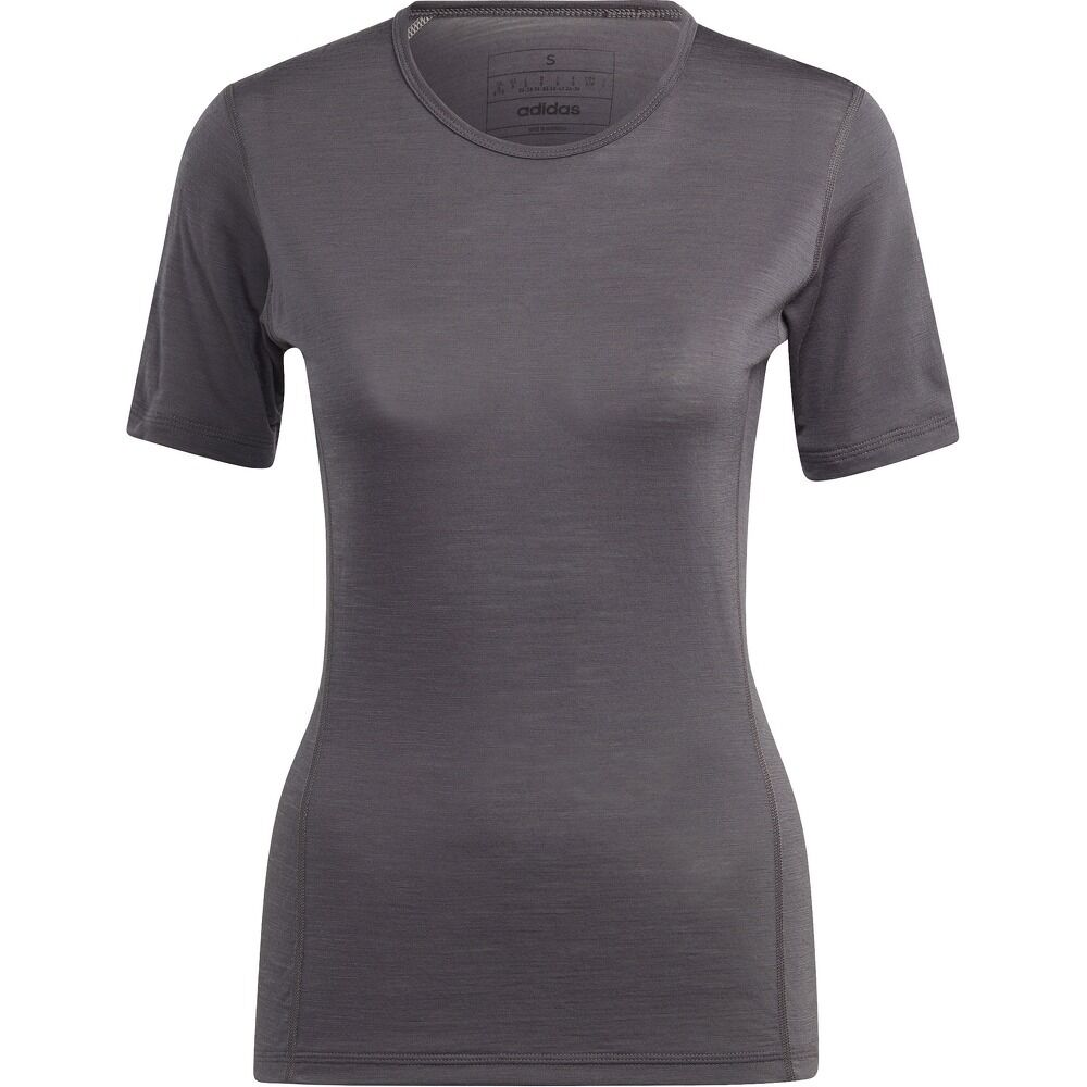 adidas T-Shirt Primo Strato Xperior Merino 150 - Donna - L;xl;m - Grigio