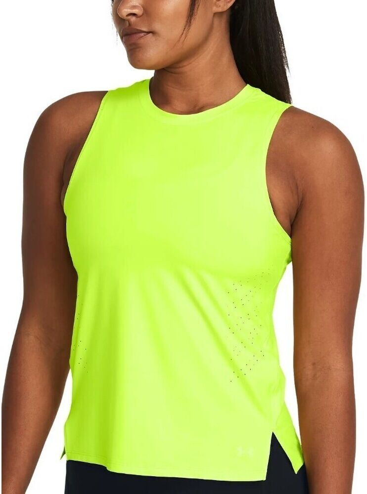 Under Armour Canotta Launch Elite - Donna - M;xl;l;xs;s-m - Giallo