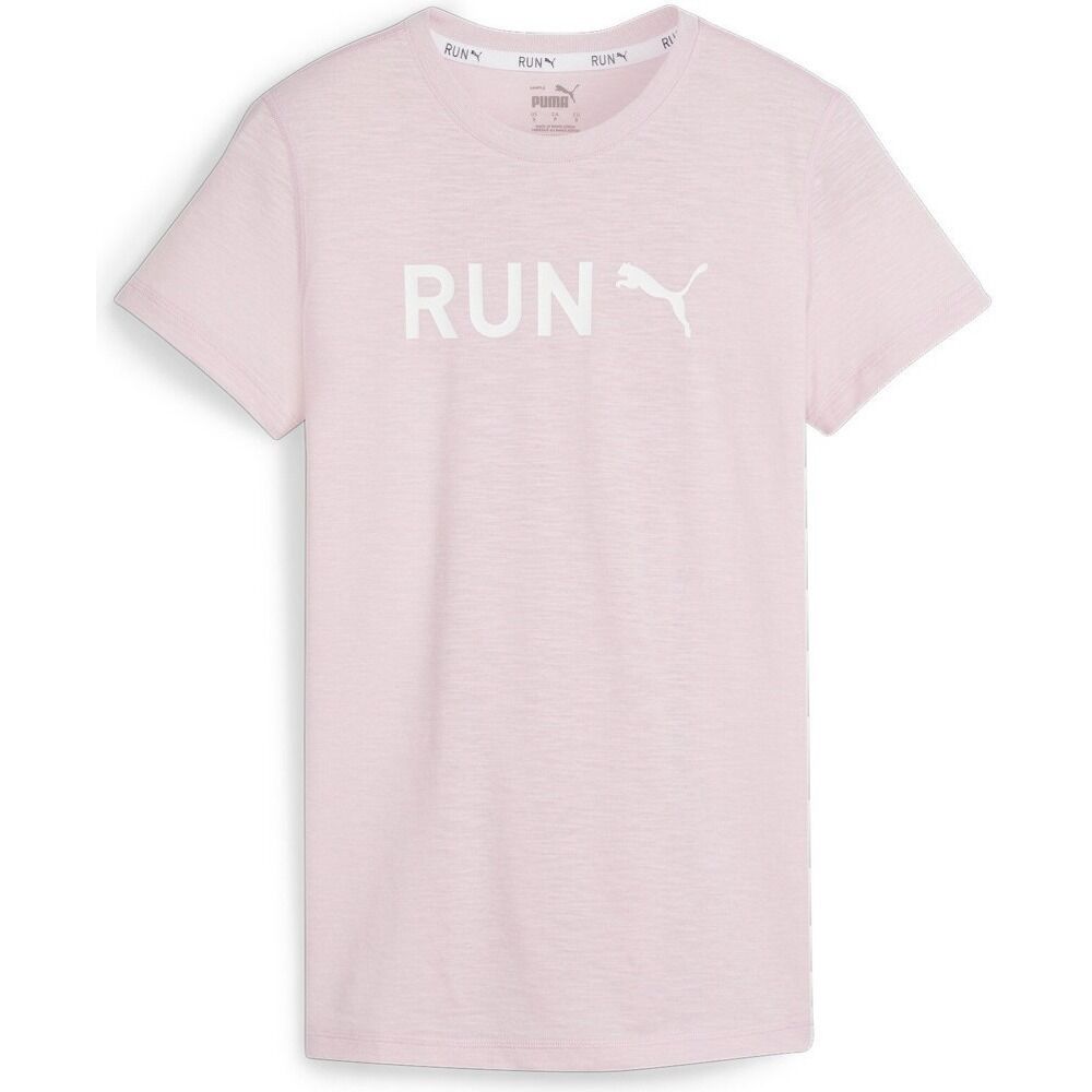 Puma Graphic Tee Run - Donna - Xs;s;m;l - Rosa