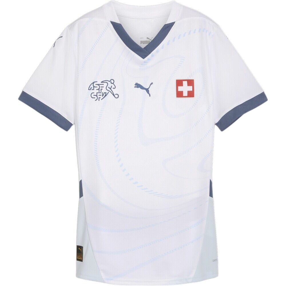 Puma Maglia Away Svizzera 2024 - Donna - Xs;l;xl;s - Bianco