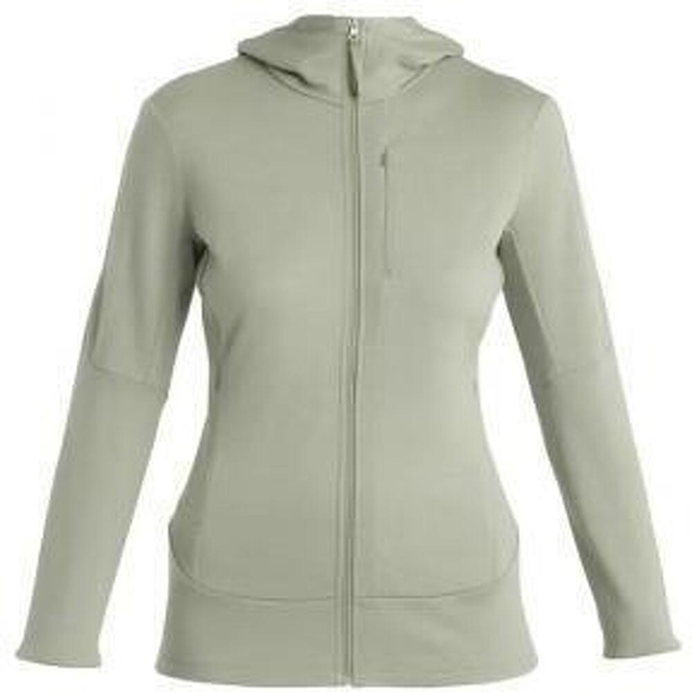 Icebreaker Giacca Con Cappuccio Merino 260 Quantum Iv - Donna - Xs;m;s - Verde