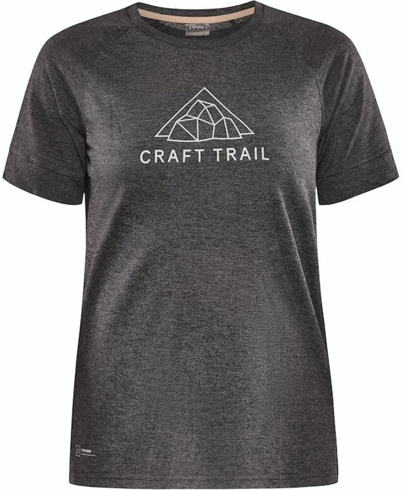 Craft Adv Trail Wool Tee W - Donna - 3;4;5;6;7 - Nero