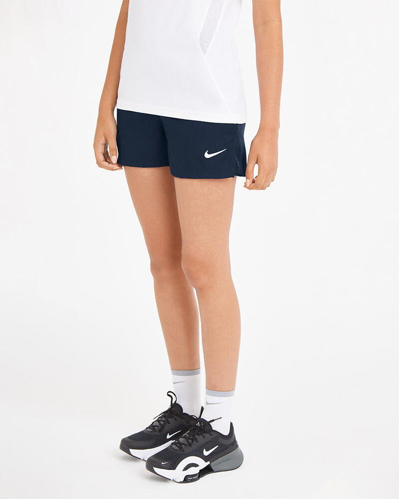 Nike Pantaloncini Team Blu Navy Donna 0413NZ-451 L