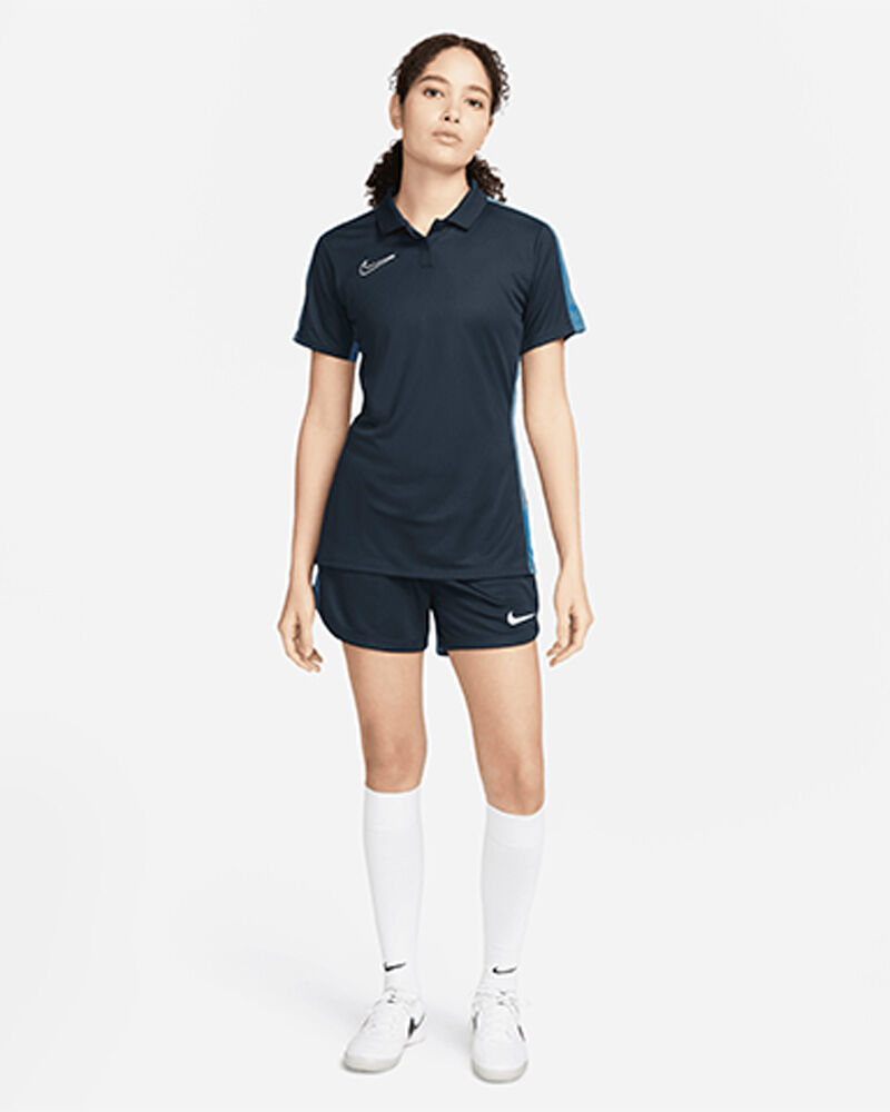 Nike Polo Academy 23 Blu Navy e Blu Reale per Donne DR1348-451 L