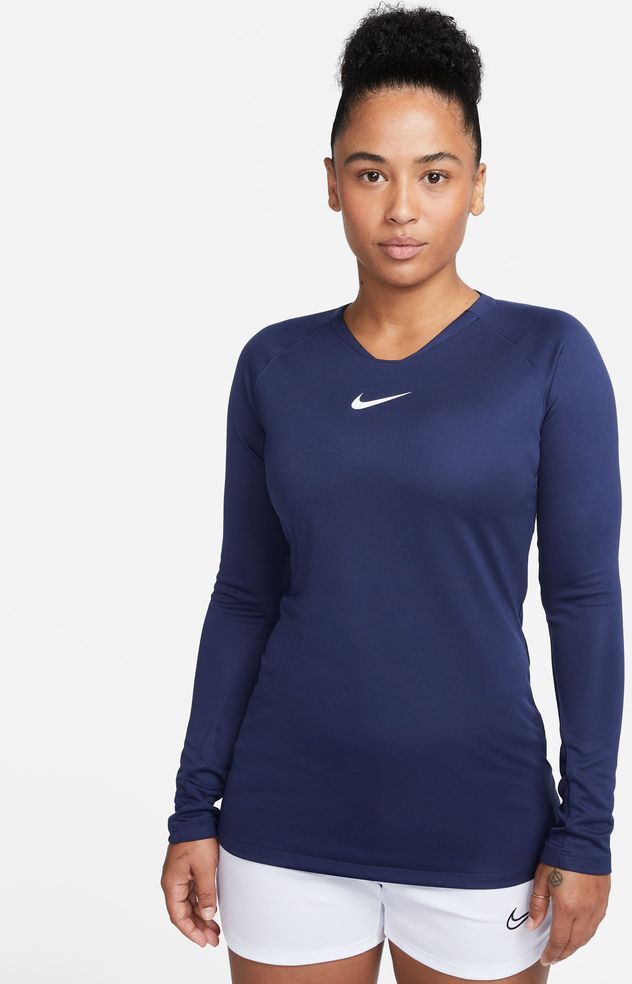 Nike Maglia da calcio Park First Layer Blu Navy per Donne AV2610-410 XL