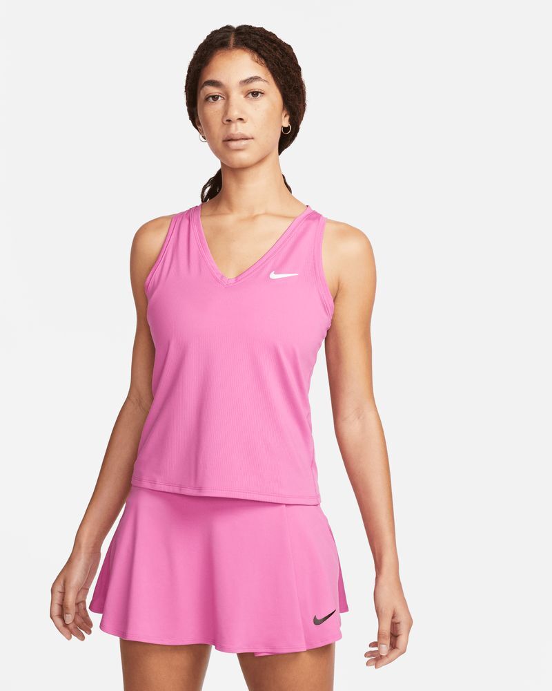 Nike Canotta da tennis Court Rosa per Donne CV4784-665 S