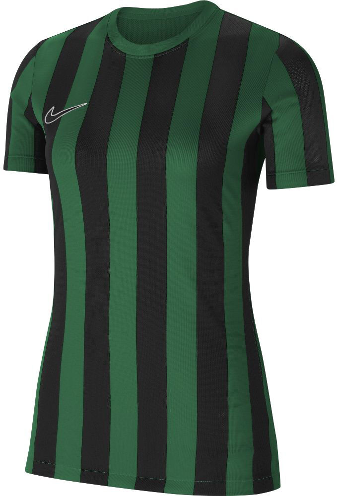 Nike Maglia Striped Division IV Verde e Nero per Donne CW3816-302 S