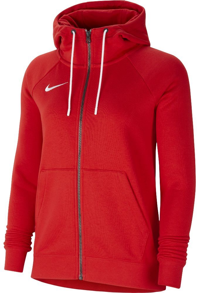 Nike Felpa con zip e cappuccio Team Club 20 Rosso per Donne CW6955-657 XS