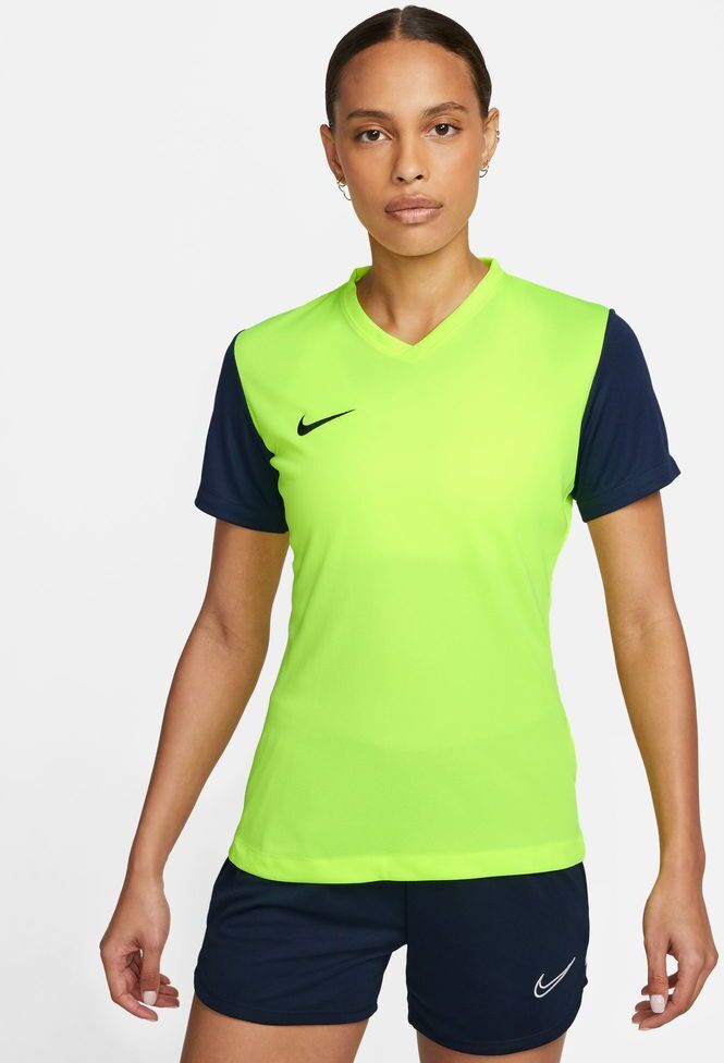 Nike Maglia Tiempo Premier II Giallo Fluorescente Donne DH8233-702 XL