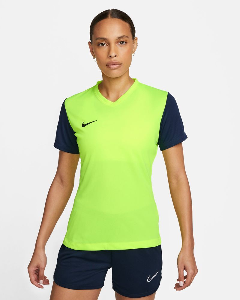 Nike Maglia Tiempo Premier II Giallo Fluorescente Donne DH8233-702 S